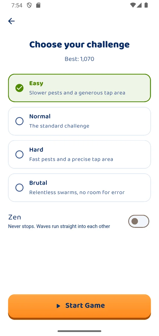 Choose your challenge